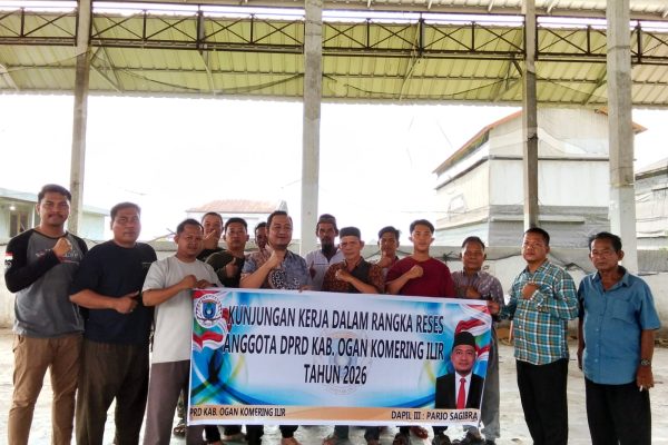 Pario Sagibran Anggota Dewan Perwakilan Rakyat Daerah (DPRD) Kabupaten Ogan Komering Ilir (OKI) dari Daerah Pemilihan (Dapil) 3 melaksanakan kegiatan Reses III Masa Sidang III Tahun Sidang 2026.